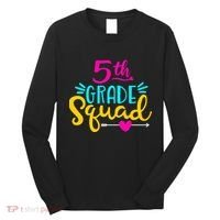 5th Grade Squad Team Arrow Heart Long Sleeve Shirt thumb 0