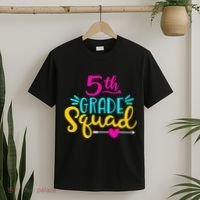 5th Grade Squad Team Arrow Heart T-Shirt thumb 2