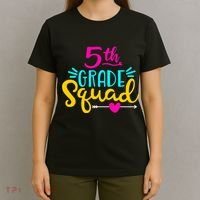 5th Grade Squad Team Arrow Heart T-Shirt thumb 4
