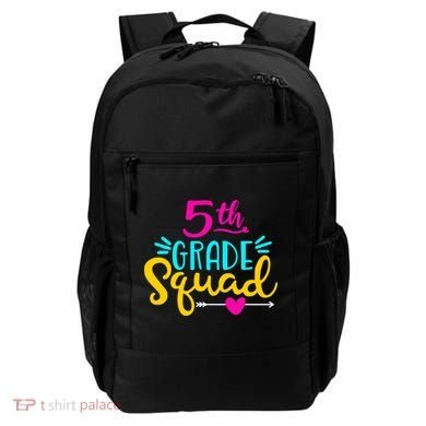 5th Grade Squad Team Arrow Heart Backpack