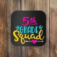 5th Grade Squad Team Arrow Heart Coaster thumb 0