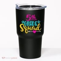 5th Grade Squad Team Arrow Heart Tumbler thumb 0