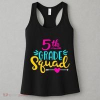 5th Grade Squad Team Arrow Heart Women's Tank Top thumb 3