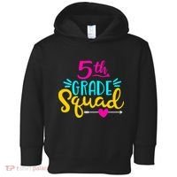 5th Grade Squad Team Arrow Heart Toddler Hoodie thumb 0