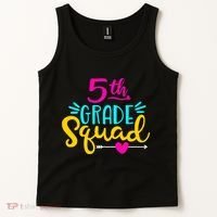 5th Grade Squad Team Arrow Heart Tank Top thumb 2