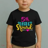 5th Grade Squad Team Arrow Heart Toddler T-Shirt thumb 2