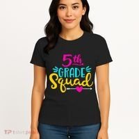 5th Grade Squad Team Arrow Heart Women's T-Shirt thumb 4