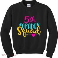 5th Grade Squad Team Arrow Heart Kids Sweatshirt thumb 0