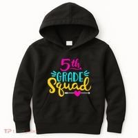 5th Grade Squad Team Arrow Heart Kids Hoodie thumb 0