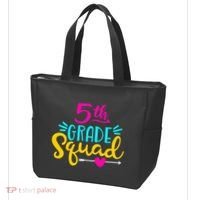 5th Grade Squad Team Arrow Heart Tote Bag thumb 3