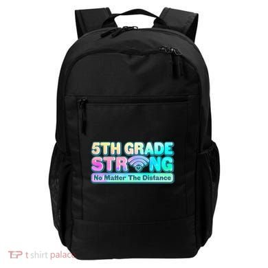 5th Grade Strong No Matter The Distance Distancing Learning Backpack