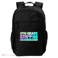 5th Grade Strong No Matter The Distance Distancing Learning Backpack thumb 0