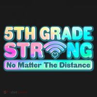 5th Grade Strong No Matter The Distance Distancing Learning Backpack thumb 2