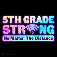 5th Grade Strong No Matter The Distance Distancing Learning Coffee Mug thumb 5