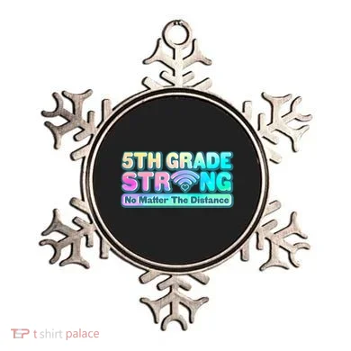 5th Grade Strong No Matter The Distance Distancing Learning Ornament
