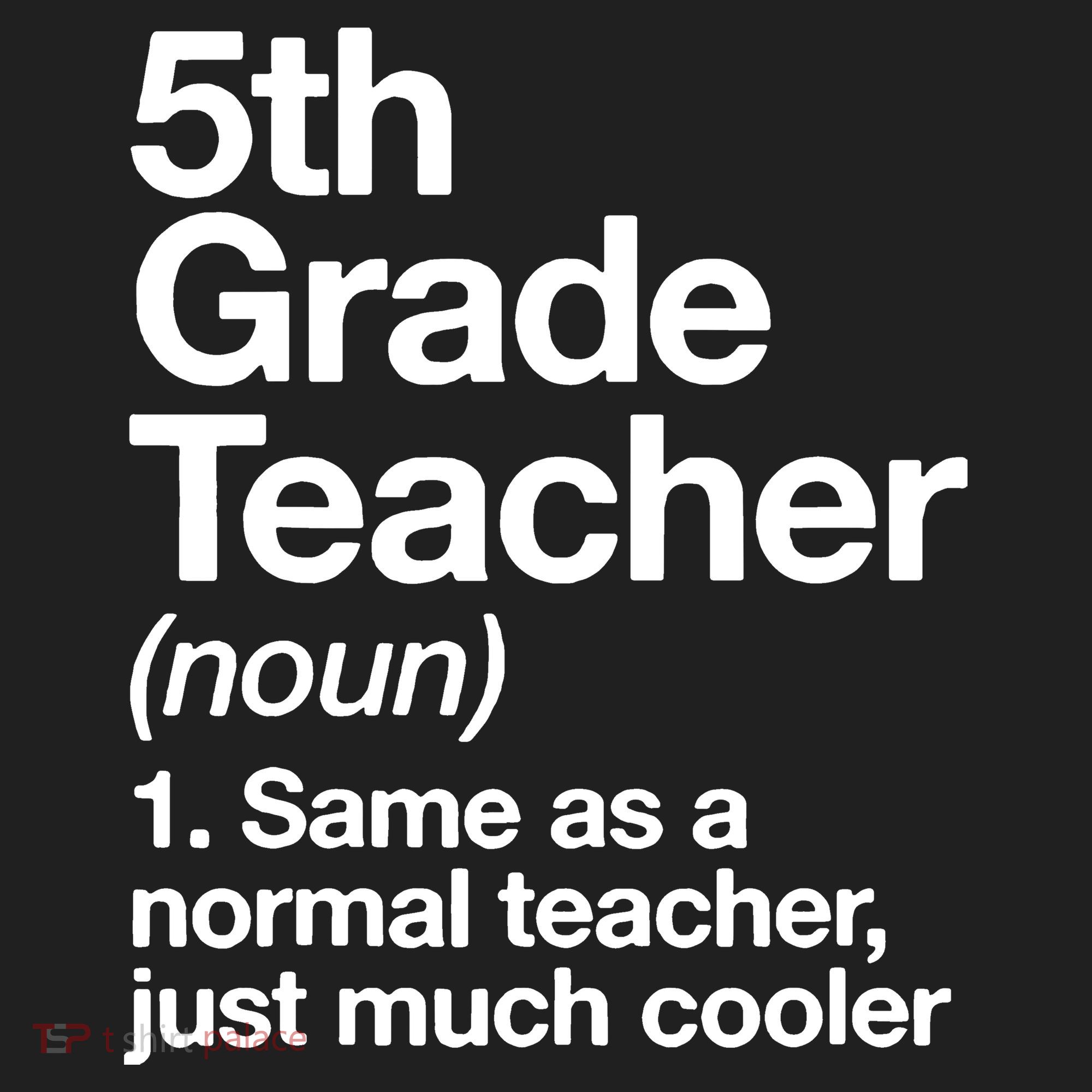 5th Grade Teacher Funny Definition Women's Sweatshirt
