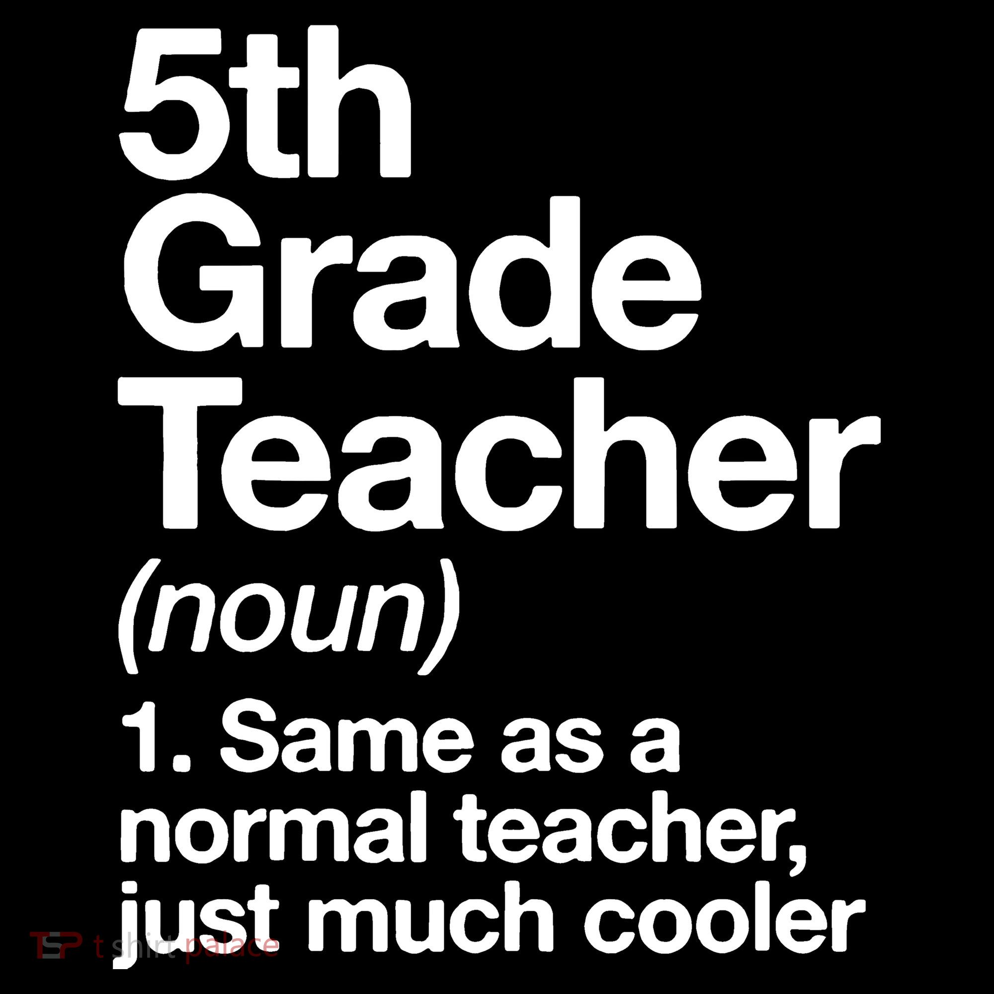 5th Grade Teacher Funny Definition Backpack