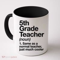 5th Grade Teacher Funny Definition Coffee Mug thumb 0