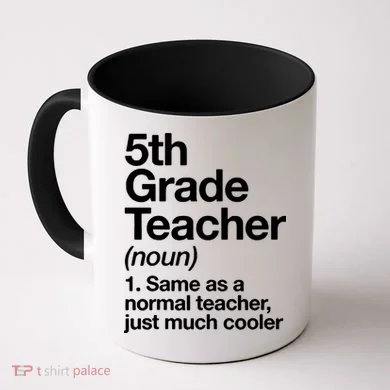 5th Grade Teacher Funny Definition Coffee Mug