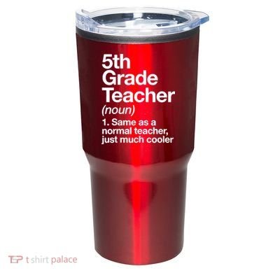 5th Grade Teacher Funny Definition Tumbler