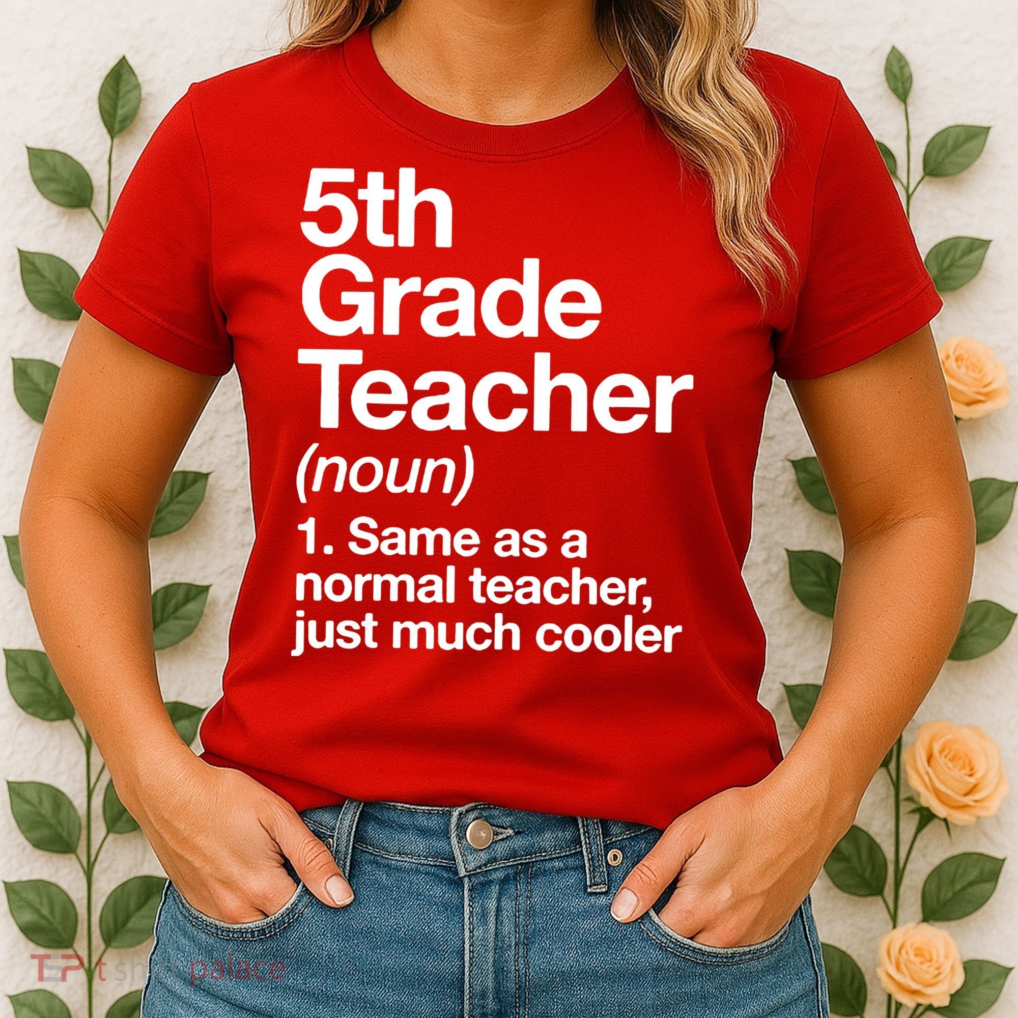 5th Grade Teacher Funny Definition Women's T-Shirt
