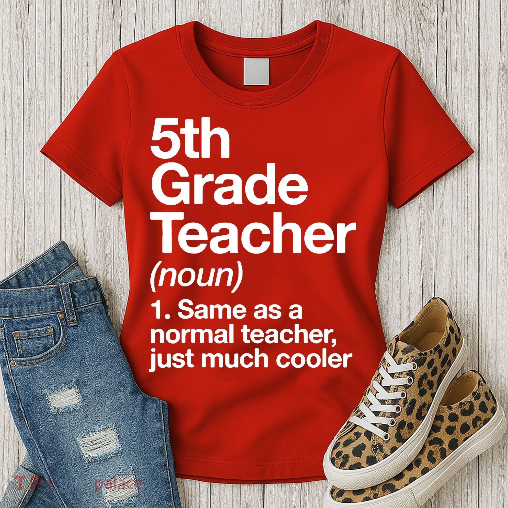 5th Grade Teacher Funny Definition Women's T-Shirt