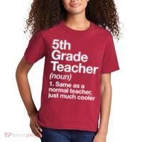 5th Grade Teacher Funny Definition Kids T-Shirt thumb 2