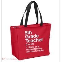 5th Grade Teacher Funny Definition Tote Bag thumb 2