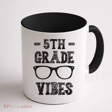 5th Grade Vibes Coffee Mug back