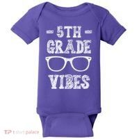 5th Grade Vibes Baby Bodysuit thumb 0