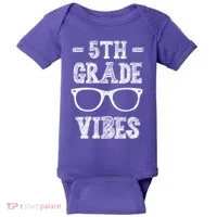 5th Grade Vibes Baby Bodysuit thumb 0