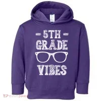 5th Grade Vibes Toddler Hoodie thumb 0