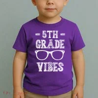 5th Grade Vibes Toddler T-Shirt thumb 2
