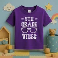 5th Grade Vibes Toddler T-Shirt thumb 3