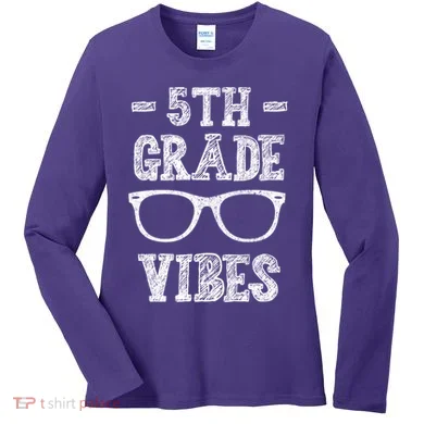 5th Grade Vibes Women's Long Sleeve Shirt