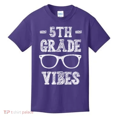 5th Grade Vibes Kids T-Shirt