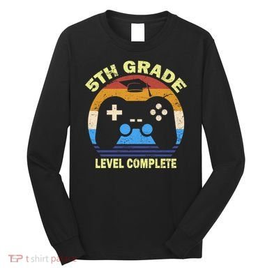 5th Level Complete School Graduation Long Sleeve Shirt