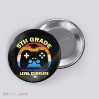 5th Level Complete School Graduation Button thumb 0