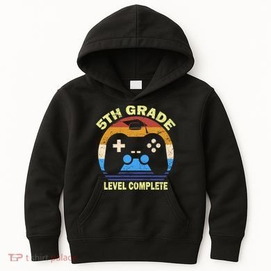 5th Level Complete School Graduation Kids Hoodie