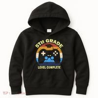 5th Level Complete School Graduation Kids Hoodie thumb 0