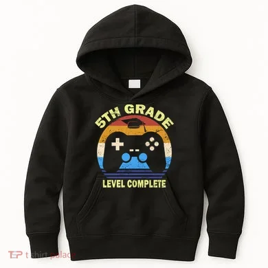 5th Level Complete School Graduation Kids Hoodie