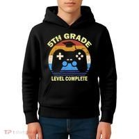 5th Level Complete School Graduation Kids Hoodie thumb 4
