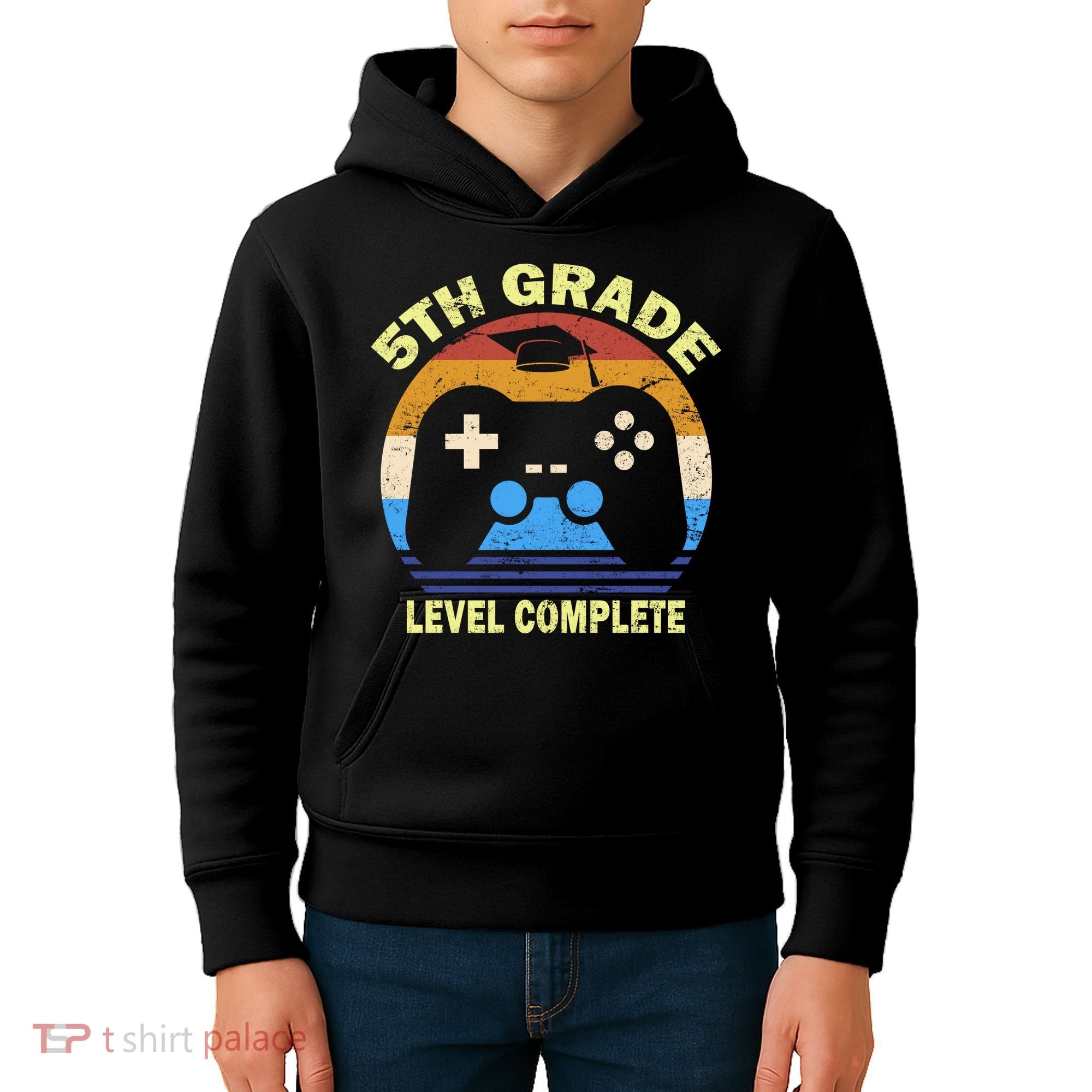 5th Level Complete School Graduation Kids Hoodie