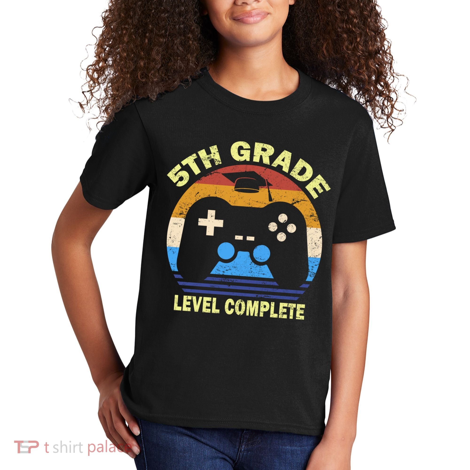 5th Level Complete School Graduation Kids T-Shirt