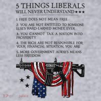 5 Thing Liberals Will Never Understand Women's Sweatshirt thumb 2