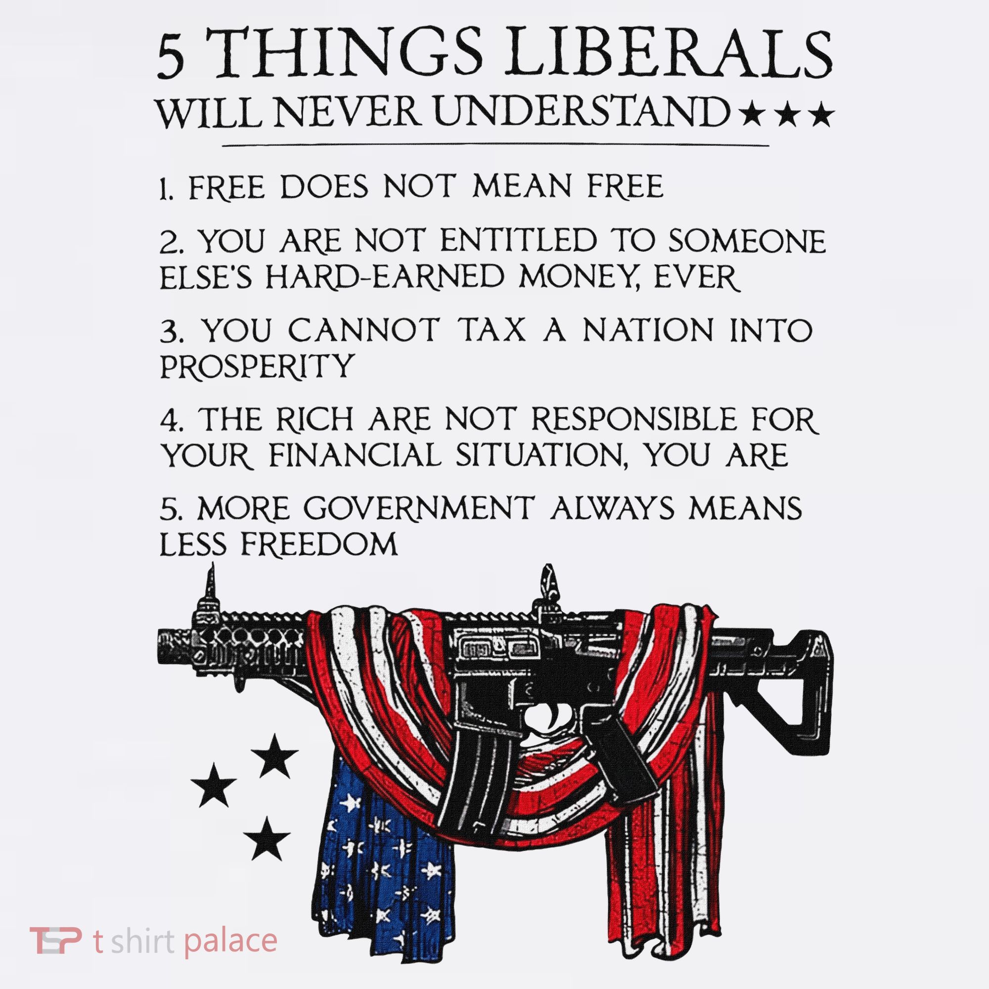 5 Thing Liberals Will Never Understand Women's Hoodie