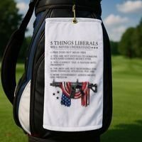 5 Thing Liberals Will Never Understand Golf Towel thumb 2