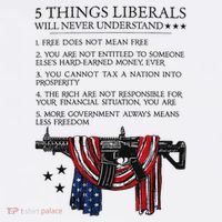 5 Thing Liberals Will Never Understand Kids Long Sleeve Shirt thumb 2