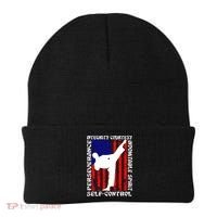 5 Tenets Of Taekwondo Martial Arts Gift Beanie thumb 0