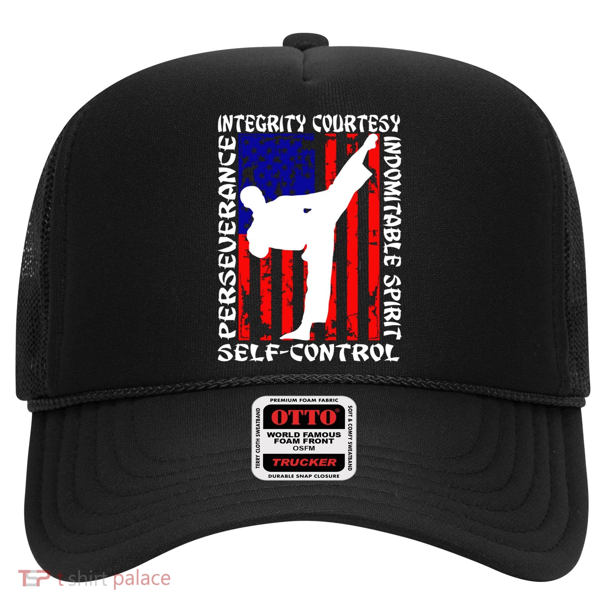 5 Tenets Of Taekwondo Martial Arts Gift Hat